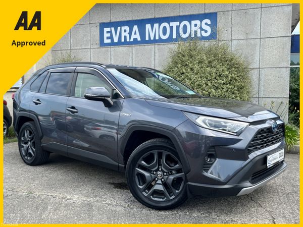 Toyota RAV4 SUV, Petrol Hybrid, 2020, Grey