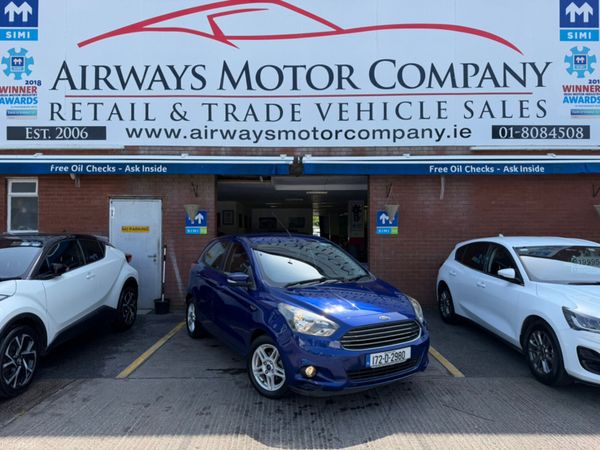Ford KA+ Hatchback, Petrol, 2017, Blue