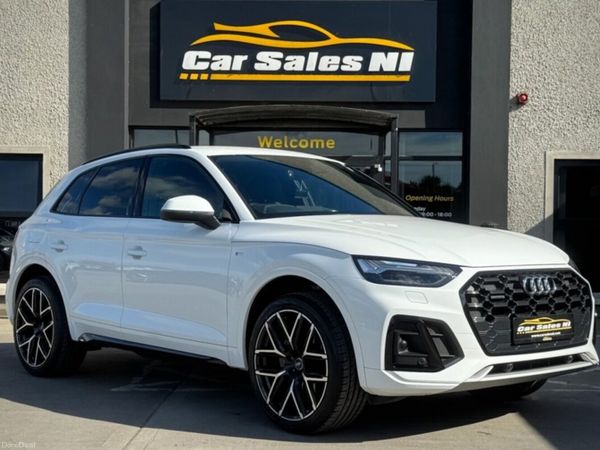 Audi Q5 SUV, Diesel Hybrid, 2022, White