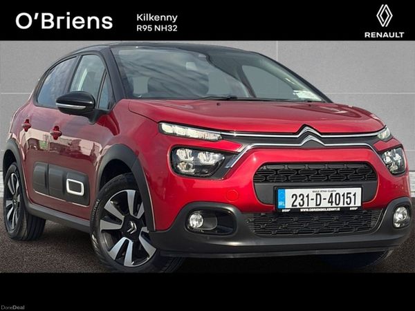 Citroen C3 Hatchback, Petrol, 2023, Red