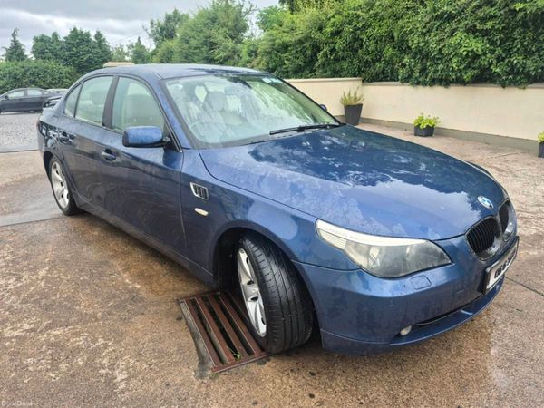BMW 5-Series Saloon, Diesel, 2006, Blue