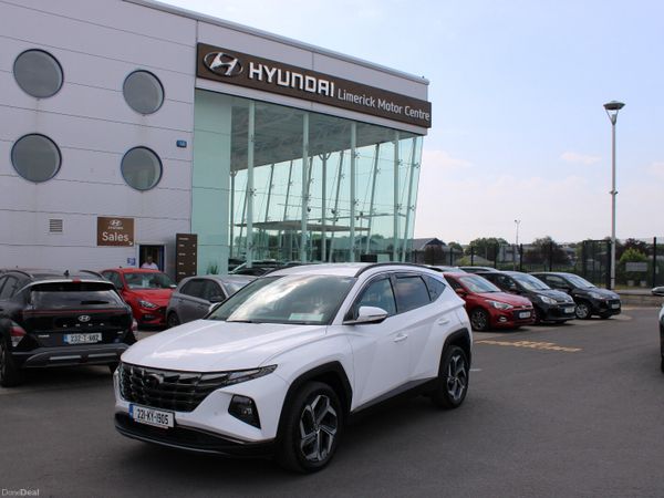 Hyundai Tucson SUV, Petrol Hybrid, 2022, White