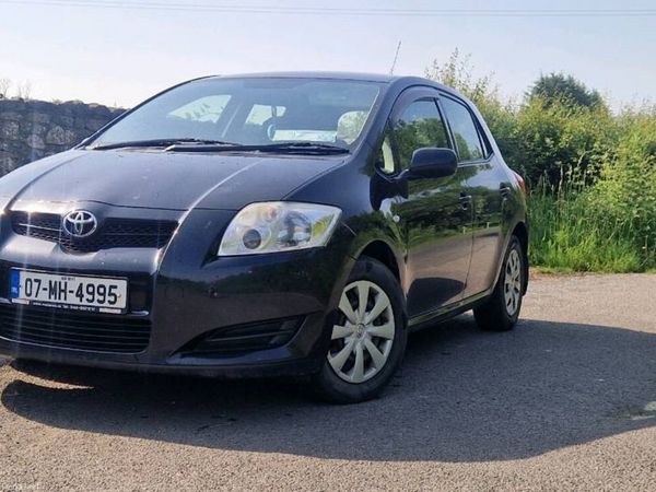 Toyota Auris Hatchback, Diesel, 2007, Black
