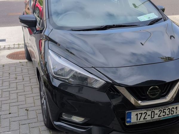 Nissan Micra Hatchback, Petrol, 2017, Black