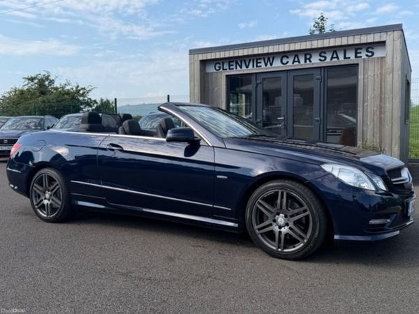 Mercedes-Benz E-Class Convertible, Petrol, 2011, Blue