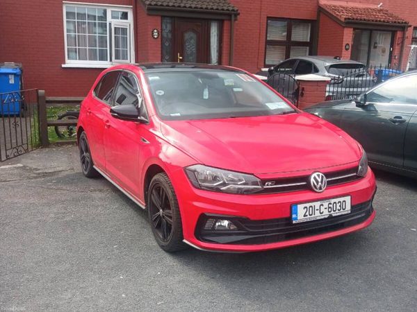 Volkswagen Polo Hatchback, Petrol, 2020, Red
