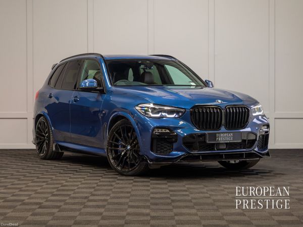 BMW X5 SUV, Petrol Plug-in Hybrid, 2021, Blue