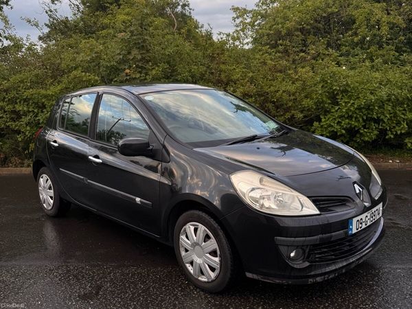 Renault Clio Hatchback, Diesel, 2009, Black