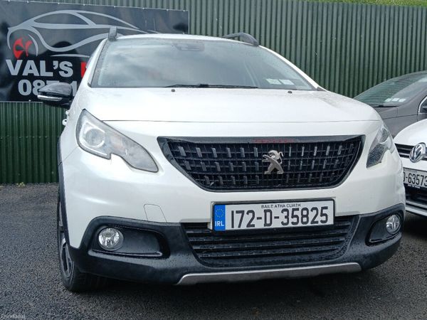 Peugeot 2008 SUV, Petrol, 2017, White