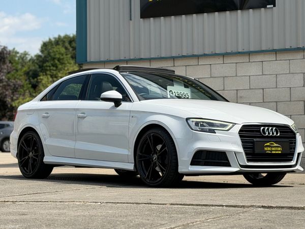 Audi A3 Saloon, Petrol, 2017, White