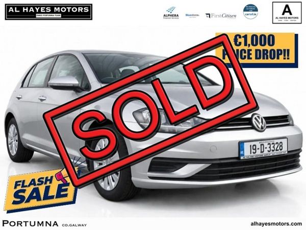 Volkswagen Golf Hatchback, Petrol, 2019, Silver