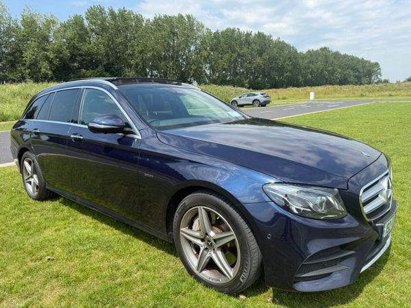 Mercedes-Benz E-Class Estate, Diesel Plug-in Hybrid, 2019, Blue