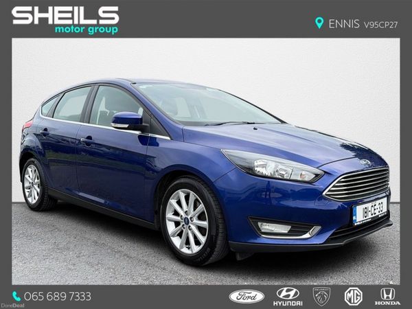 Ford Focus Hatchback, Diesel, 2018, Blue