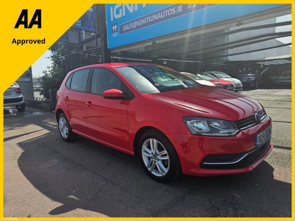 Volkswagen Polo Hatchback, Petrol, 2015, Red