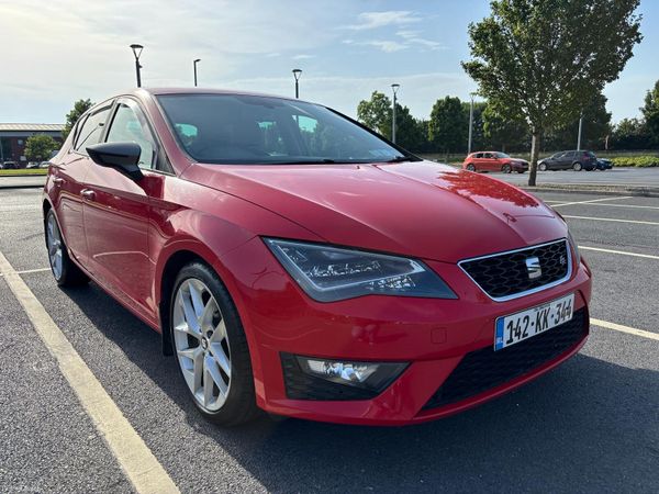 SEAT Leon Estate, Diesel, 2014, Red