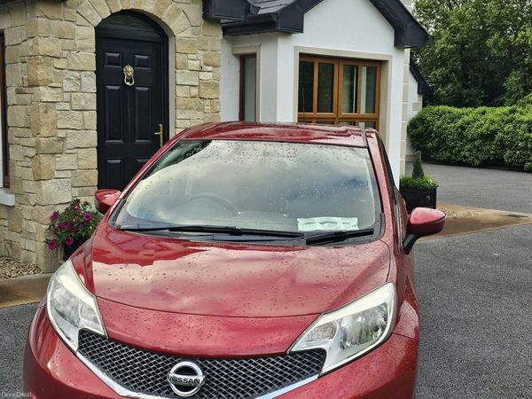 Nissan Note MPV, Petrol, 2014, Red