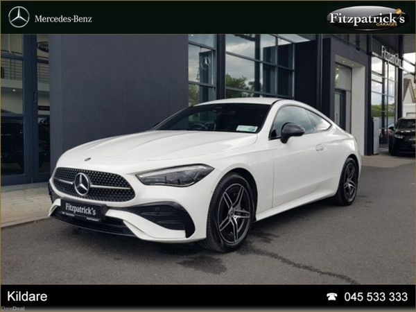 Mercedes-Benz CLE Coupe, Petrol, 2025, White