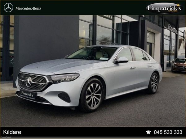 Mercedes-Benz E-Class Saloon, Diesel Hybrid, 2024, Silver