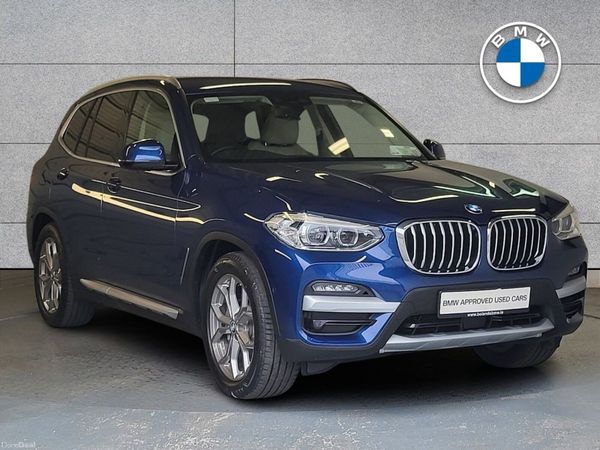 BMW X3 SUV, Petrol Plug-in Hybrid, 2021, Blue