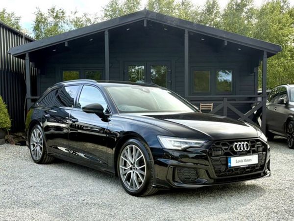 Audi A6 Estate, Petrol Plug-in Hybrid, 2024, Black