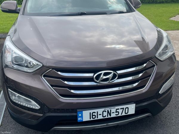 Hyundai Santa Fe SUV, Diesel, 2016, Bronze