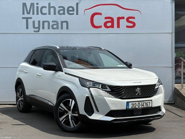 Peugeot 3008 MPV, Petrol Plug-in Hybrid, 2021, White