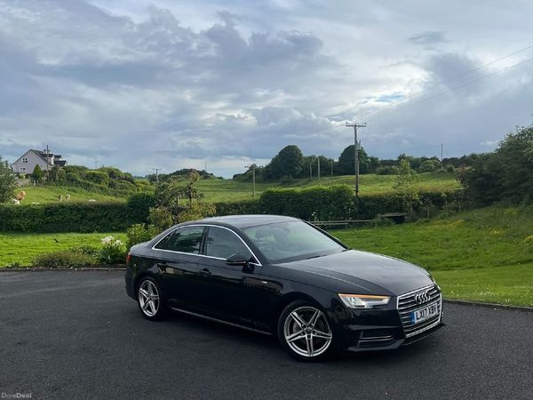 Audi A4 Saloon, Diesel, 2017, Black