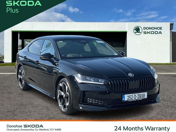 Skoda Superb Saloon, Diesel, 2025, Black