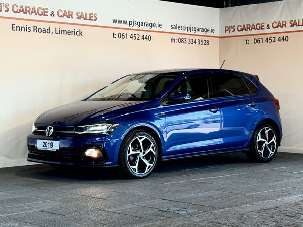 Volkswagen Polo Hatchback, Petrol, 2019, Blue