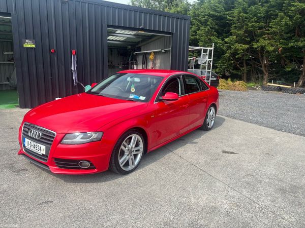 Audi A4 Saloon, Diesel, 2011, Red