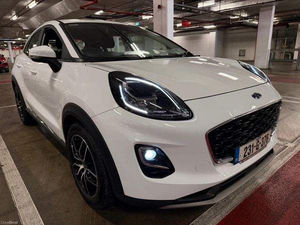 Ford Puma MPV, Petrol Hybrid, 2023, White