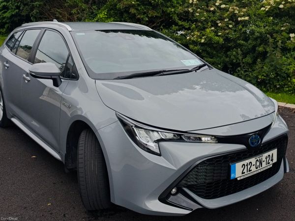 Toyota Corolla Estate, Petrol Hybrid, 2021, Grey