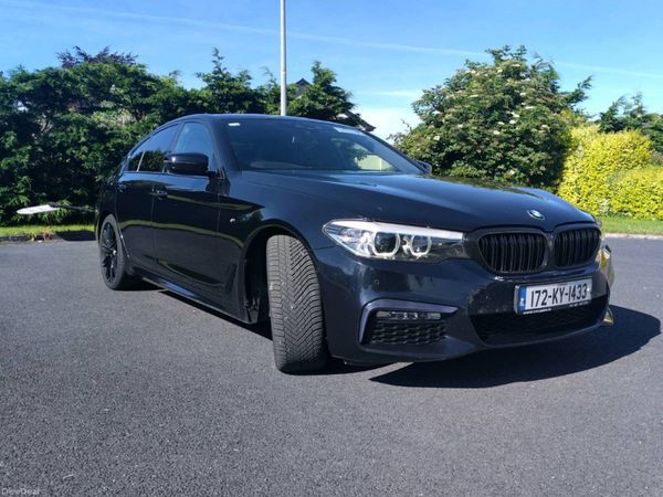 BMW 5-Series Saloon, Diesel, 2017, Black