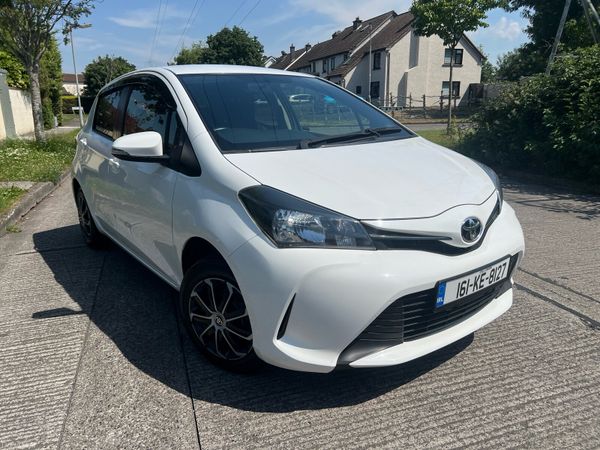 Toyota Vitz Hatchback, Petrol, 2016, White