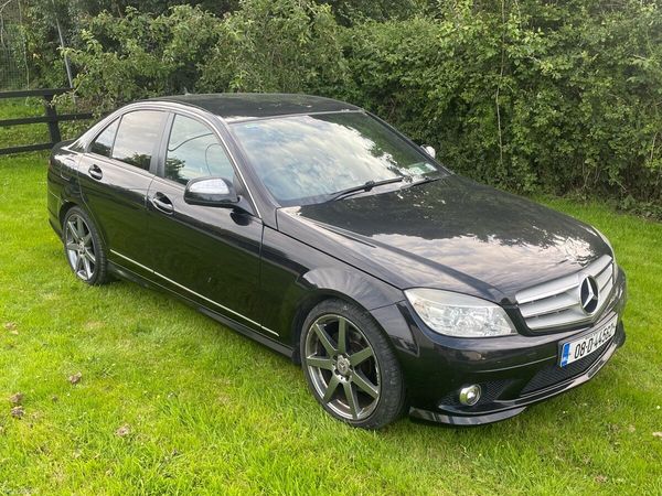 Mercedes-Benz C-Class Saloon, Petrol, 2008, Black