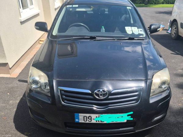 Toyota Avensis Hatchback, Diesel, 2009, Black