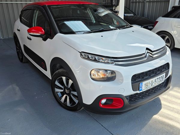Citroen C3 Hatchback, Petrol, 2019, White