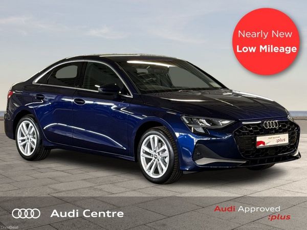 Audi A3 Saloon, Petrol, 2026, Blue