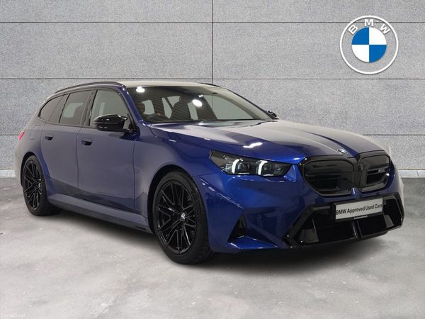 BMW M5 Estate, Petrol Plug-in Hybrid, 2025, Blue