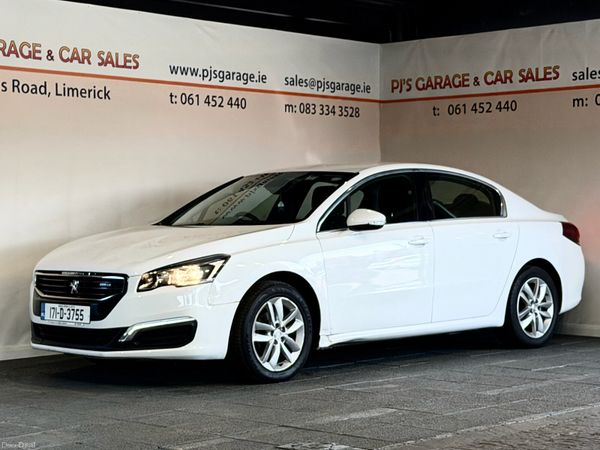 Peugeot 508 Saloon, Diesel, 2017, White