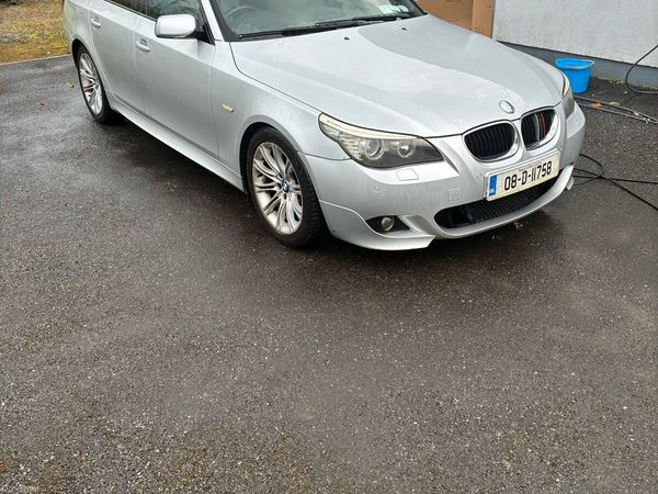 BMW 5-Series Saloon, Diesel, 2008, Silver