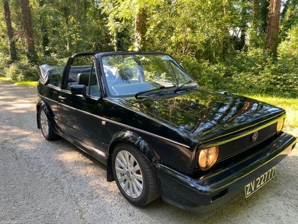 Volkswagen Golf Convertible, Petrol, 1988, Black