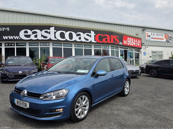 Volkswagen Golf Hatchback, Petrol, 2016, Blue
