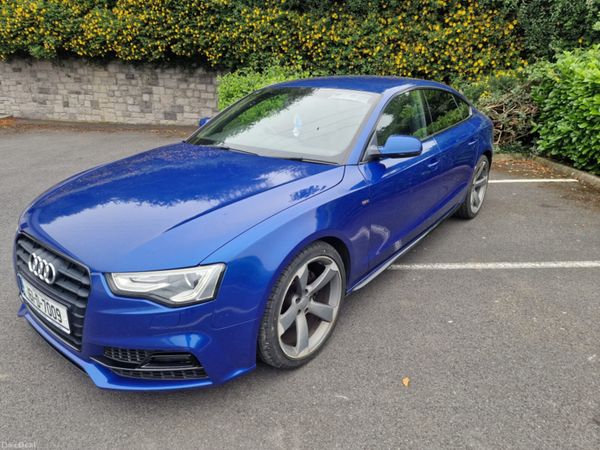 Audi A5 Hatchback, Diesel, 2016, Blue