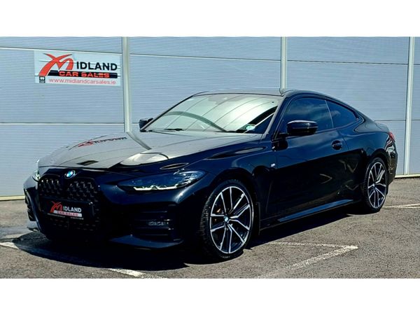 BMW 4-Series Coupe, Diesel, 2022, Black