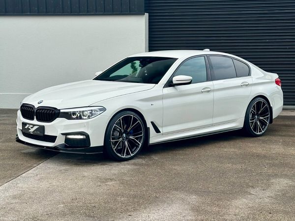 BMW 5-Series Saloon, Diesel, 2017, White