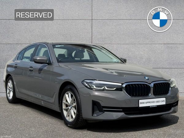 BMW 5-Series Saloon, Diesel, 2021, Grey