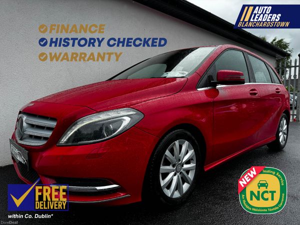 Mercedes-Benz B-Class MPV, Petrol, 2013, Red