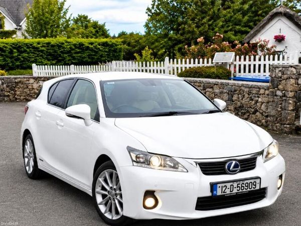 Lexus CT Hatchback, Petrol Hybrid, 2012, White