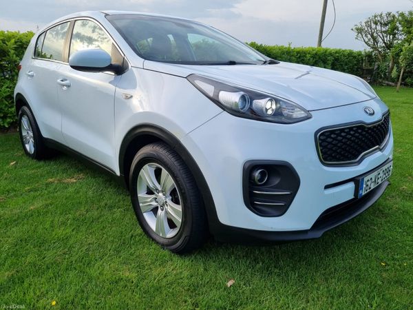 Kia Sportage SUV, Diesel, 2016, White